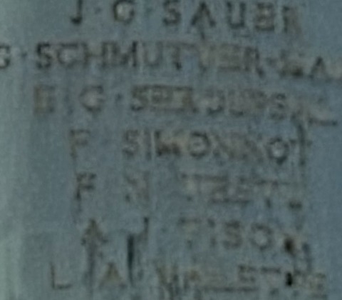 Engraved names on the Colonne de Juillet, Galaxy S25 ×12